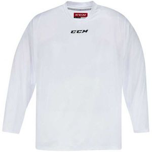 CCM 5000 PRACTICE JR bílá L/XL - Dětský hokejový dres