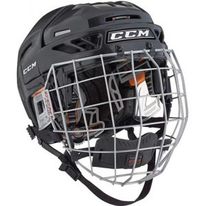 CCM FITLITE 3DS COMBO JR černá NS - Dětská hokejová helma