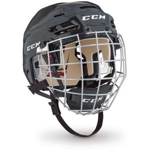 CCM TACKS 110 COMBO SR Hokejová helma, černá, veľkosť XS
