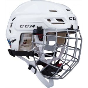CCM TACKS 110 COMBO SR Hokejová helma, bílá, velikost