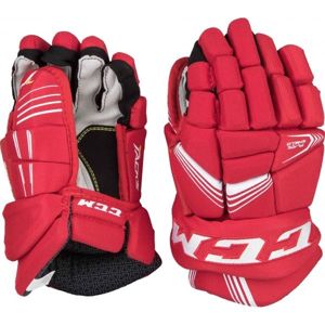 CCM TACKS 5092 JR červená 12 - Dětské hokejové rukavice