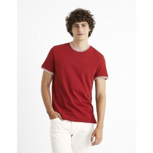 CELIO BEPIQUO Pánské tričko, červená, veľkosť M