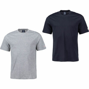 Champion 2PACK CREW-NECK Pánské tričko, šedá, veľkosť XL