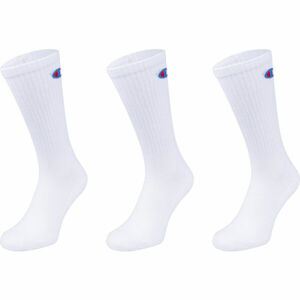 Champion CREW SOCKS LEGACY X3 Unisexové ponožky, Bílá, velikost 35/38