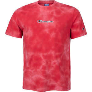 Champion CREWNECK T-SHIRT Pánské tričko, červená, veľkosť M