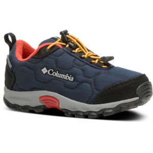 Columbia FIRECAMP SLEDDER 3 WP Dětská outdoorová obuv, tmavě modrá, velikost 30