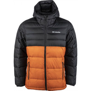 Columbia BUCK BUTTE INSULATED HOODED JACKET Pánská zimní bunda, oranžová, velikost XL