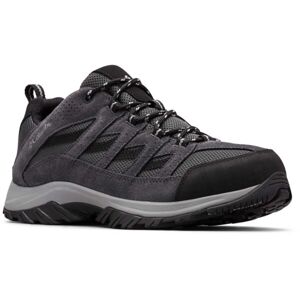 Columbia CRESTWOOD LOW Pánské outdoorové boty, tmavě šedá, velikost 41.5