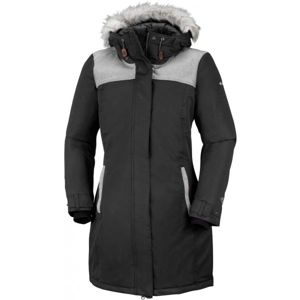 Columbia LINDORES JACKET černá XS - Dámský zimní kabát