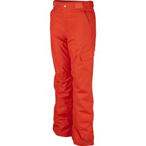 Columbia ICE SLOPE II PANT oranžová XS - Chlapecké lyžařské kalhoty