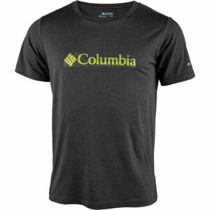 Columbia TECH TRAIL GRAPHIC TEE Černá XL - Pánské triko