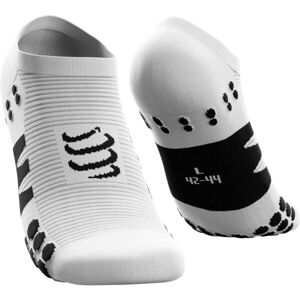 Compressport NO SHOW SOCKS Kotníkové sportovní ponožky, bílá, veľkosť T3