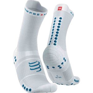 Compressport PRO RACING SOCK v4.0 RUN HIGH Běžecké ponožky, bílá, veľkosť T2