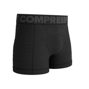 Compressport SEAMLESS BOXER Pánské funkční boxerky, černá, veľkosť M