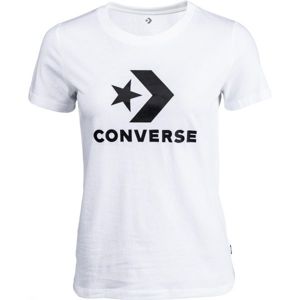 Converse STAR CHEVRON CORE SS TEE bílá L - Dámské triko