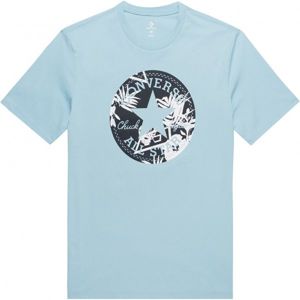 Converse PALM PRINT CHUCK PATCH TEE - Pánské tričko