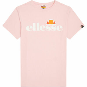 ELLESSE ALBANY TEE Dámské tričko, Růžová,Bílá, velikost M