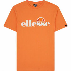 ELLESSE SL PRADOTEE Pánské tričko, Oranžová,Bílá, velikost L