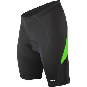 Etape RACING PAS Pánské cyklistické kalhoty, Černá,Světle zelená,Bílá, velikost M
