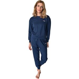 Fila FRENCH TERRY LS PYJAMAS W Dámské pyžamo, tmavě modrá, veľkosť XL