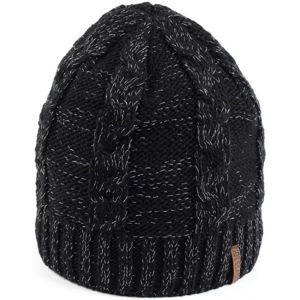 Finmark WINTER HAT Dámská pletená čepice, černá, veľkosť UNI