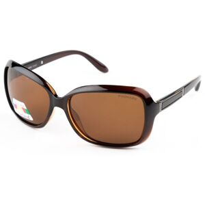 Finmark F2301 Sluneční brýle s polarizačními čočkami, hnědá, velikost UNI