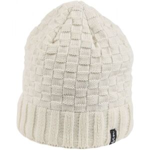 Finmark WINTER HAT Dámská pletená čepice, bílá, veľkosť UNI