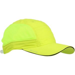 Finmark SUMMER CAP Letní sportovní čepice, reflexní neon, velikost UNI