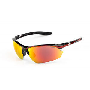Finmark FNKX2028 Sportovní sluneční brýle, černá, velikost NS