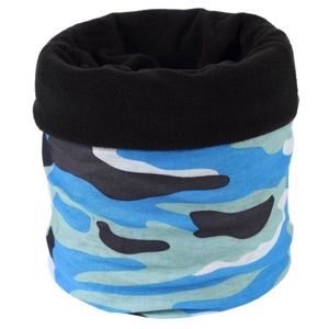 Finmark CHILDREN’S MULTIFUNCTIONAL SCARF WITH FLEECE Dětský multifunkční šátek s fleecem, mix, velikost UNI