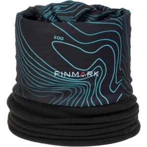 Finmark FSW-244 Multifunkční šátek s fleecem, černá, velikost UNI