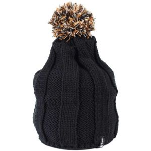 Finmark WINTER HAT Zimní pletená čepice, tyrkysová, velikost UNI