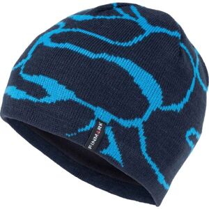 Finmark WINTER HUT Zimní pletená čepice, tmavě modrá, velikost UNI