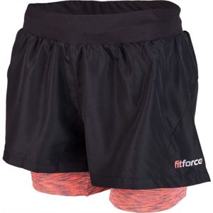 Fitforce 2V1 NOTY - Dámské fitness šortky