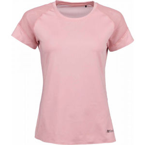 Fitforce IVY Dámské fitness triko, Růžová,Černá, velikost XS
