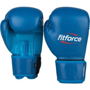 Fitforce PATROL JR Boxerské rukavice pro juniory, modrá, velikost 8
