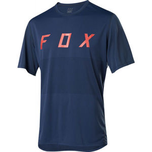 Fox RANGER SS FOX JERSEY tmavě modrá XL - Pánský dres na kolo