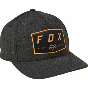 Fox BADGE FLEXFIT Červená L-XL - Kšiltovka