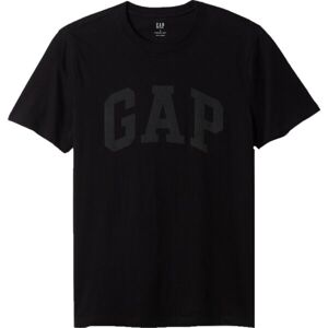 GAP BASIC LOGO Pánské tričko, černá, velikost