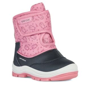 Geox FLANFIL GIRL Dětské kotníkové boty, růžová, velikost 27