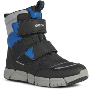 Geox J FLEXYPER B. Chlapecké kotníkové boty, modrá, velikost 35