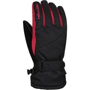 Hannah ANITT Dámské lyžařské rukavice, černá, velikost XL