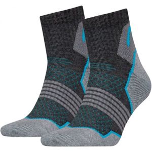 Head HIKING QUARTER 2P Trekové ponožky, šedá, velikost 35-38