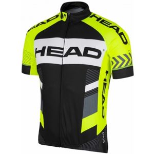 Head MEN JERSEY TEAM Pánský cyklistický dres, černá, velikost M