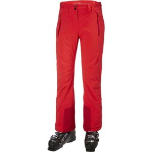 Helly Hansen ALPHELIA W Dámské lyžařské kalhoty, červená, veľkosť M