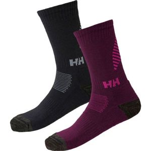 Helly Hansen LIFA MERINO 2-PACK SOCKS černá 36-38 - Dámské ponožky