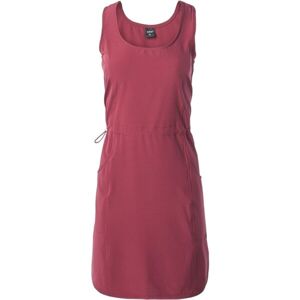 Hi-Tec LADY TOMA Dámské outdoorové šaty, červená, veľkosť XL