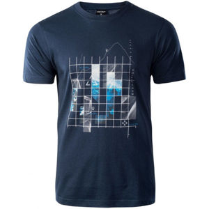 Hi-Tec NEROD modrá XL - Pánské triko