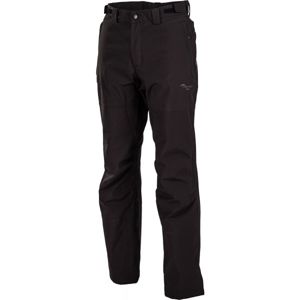 Hi-Tec TRAMAN SOFTSHELL PANTS LIGHT Pánské outdoorové softshellové kalhoty, Černá, velikost M
