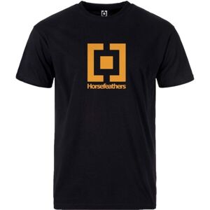 Horsefeathers BASE Pánské tričko, černá, veľkosť XXL